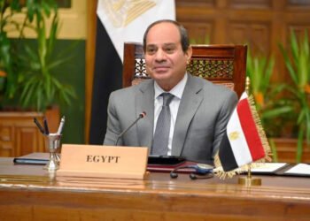 الرئيس السيسي يشارك عبر الفيديو كونفرانس في المؤتمر الدولي الثالث لدعم الشعب اللبناني