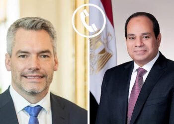 الرئيس السيسي يتلقى اتصالاً هاتفياً من مستشار النمسا
