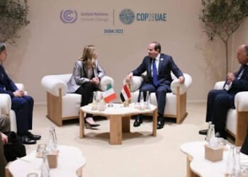 الرئيس السيسي يلتقي مع رئيسة وزراء إيطاليا على هامش أعمال “الدورة الـ٢٨ لمؤتمر أطراف اتفاقية...