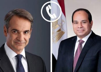 الرئيس السيسي يتلقى اتصالاً هاتفياً من رئيس الوزراء اليوناني