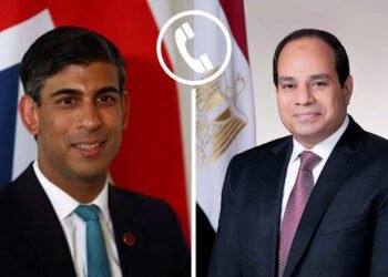 الرئيس السيسي يتلقى اتصالاً هاتفياً من رئيس وزراء المملكة المتحدة