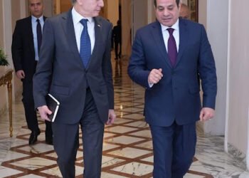 الرئيس السيسي يستقبل وزير الخارجية الأمريكي