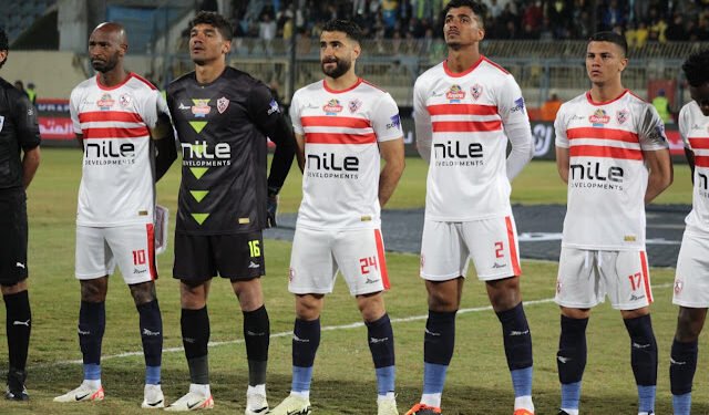 قائمة الزمالك لمواجهة أبو سليم الليبي
