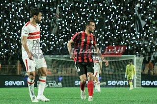 بعدسة الخبر المصري| شاهد ابرز لقطات مباراة الزمالك والداخلية فى الدورى