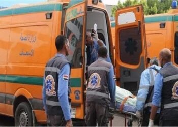 ليلة زفاف تحولت لمأساة …إصابة 9 أشخاص فى حادث تصادم سيارتين في زفة بسوهاج