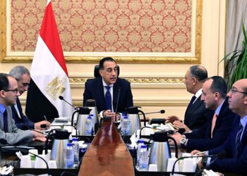 رئيس الوزراء يتابع مع رئيس المركز الوطني لتخطيط استخدامات أراضي الدولة عدداً من ملفات العمل