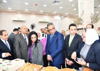 وزيرة التضامن الاجتماعي ومحافظ الفيوم يتفقدان مشروع خدمة المرأة العاملة بالجمعية المصرية لحماية الأطفال بالحادقة 