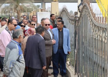 على خلفية تأثر الخدمة أمس بسبب ملاحظة بقعة زيت:  محافظ بني سويف يتفقد ميدانيًا...