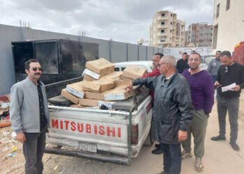 ضبط 697 كيلو لحوم وأسماك فاسدة بالمنيا