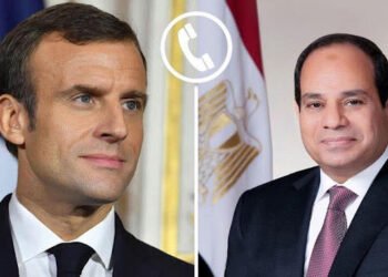 الرئيس السيسي يتلقى اتصالا هاتفيًا من نظيره الفرنسي إيمانويل ماكرون