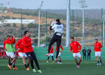 منتخب مصر يختتم تدريباته استعدادًا لمواجهة بنين