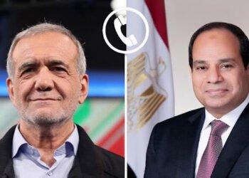 الرئيس السيسي لنظيره الإيراني يؤكد إدانة مصر القاطعة ورفضها المطلق لاستهداف لدول الخليج والاردن والعراق