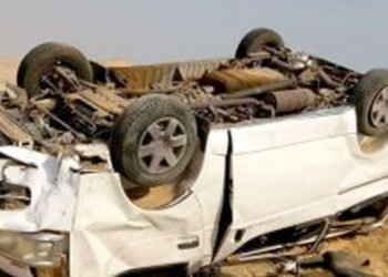 إصابة 6 أشخاص إثر حادث انقلاب سيارة ميكروباص بالفيوم