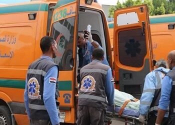 إصابة 7 أشخاص في حادث تصادم سيارتين بالفيوم