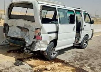 إصابة 7 أشخاص إثر حادث إنقلاب سيارة “ميكروباص” بالفيوم