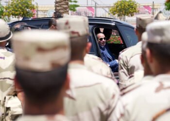 الرئيس السيسي يتفقدِ مقر القيادة الاستراتيجية بالعاصمة الجديدة