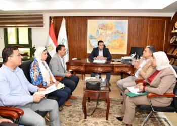 نائب محافظ الفيوم يتابع الموقف التنفيذي لمشروع مجمع صناعات الزيتون المتكامل بيوسف الصديق