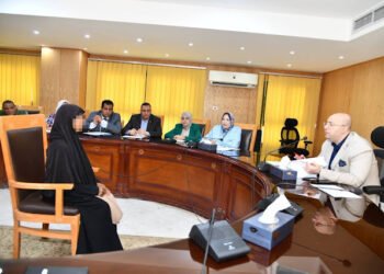 محافظ الفيوم يوجه بتوفير معاش لأرملة من الأولى بالرعاية ومشروع لسيدة معيلة