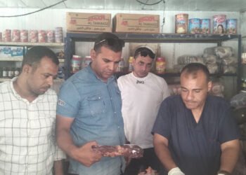 ضبط 114 كيلو لحوم فاسدة وغير صالحة للاستهلاك الآدمي فى أسيوط