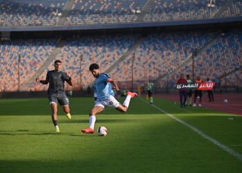 مودرن سبورت  يفوز على غزل المحلة  بثنائية نظيفة فى الدورى المصرى