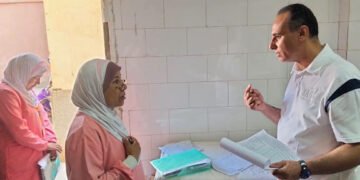وكيل صحة بني سويف يقوم بجولة ميدانية مفاجئة...