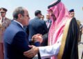 الرئيس السيسي يستقبل ولي العهد السعودي محمد بن...