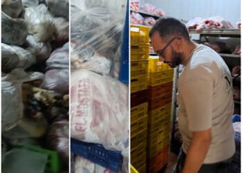 ضبط 30 طن هياكل ومفروم الدواجن و رؤوس ماشية وأرجل وكوارع فاسدة غير صالحة للاستهلاك...