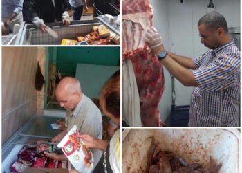 ضبط أكثر من 400 كيلو لحوم ومنتجاتها غير...