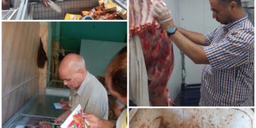 ضبط أكثر من 400 كيلو لحوم ومنتجاتها غير...