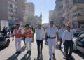 الاجهزة الأمنية تشن حملات لإزالة الإشغالات والتعديات بشوارع وميادين سوهاج